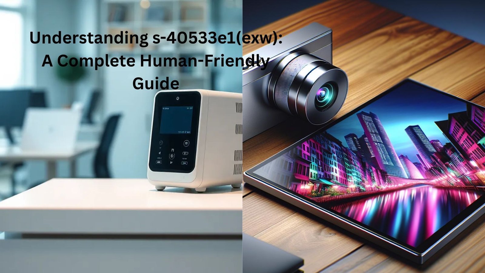 Understanding s-40533e1(exw): A Complete Human-Friendly Guide