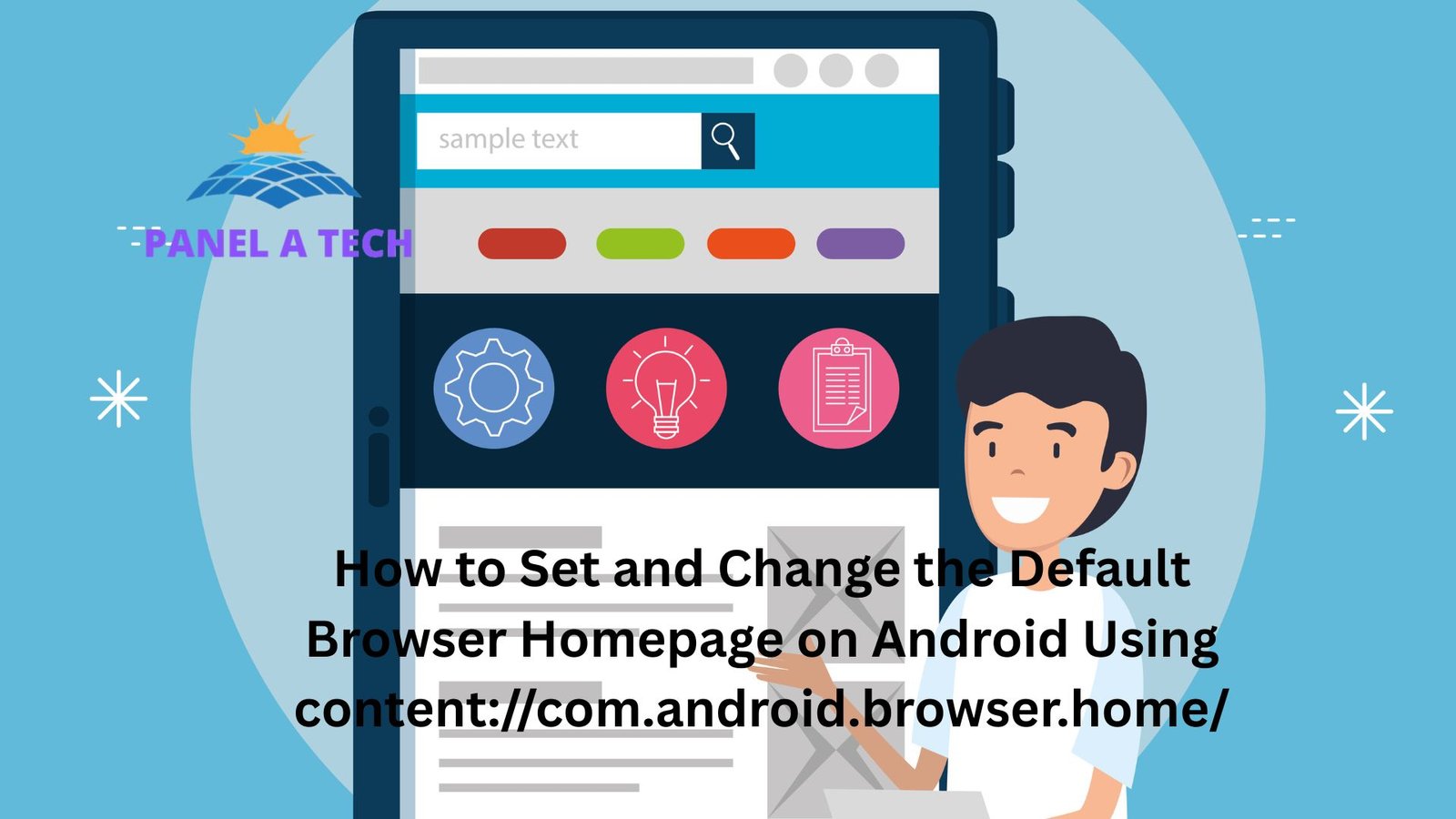 How to Set and Change the Default Browser Homepage on Android Using content://com.android.browser.home/