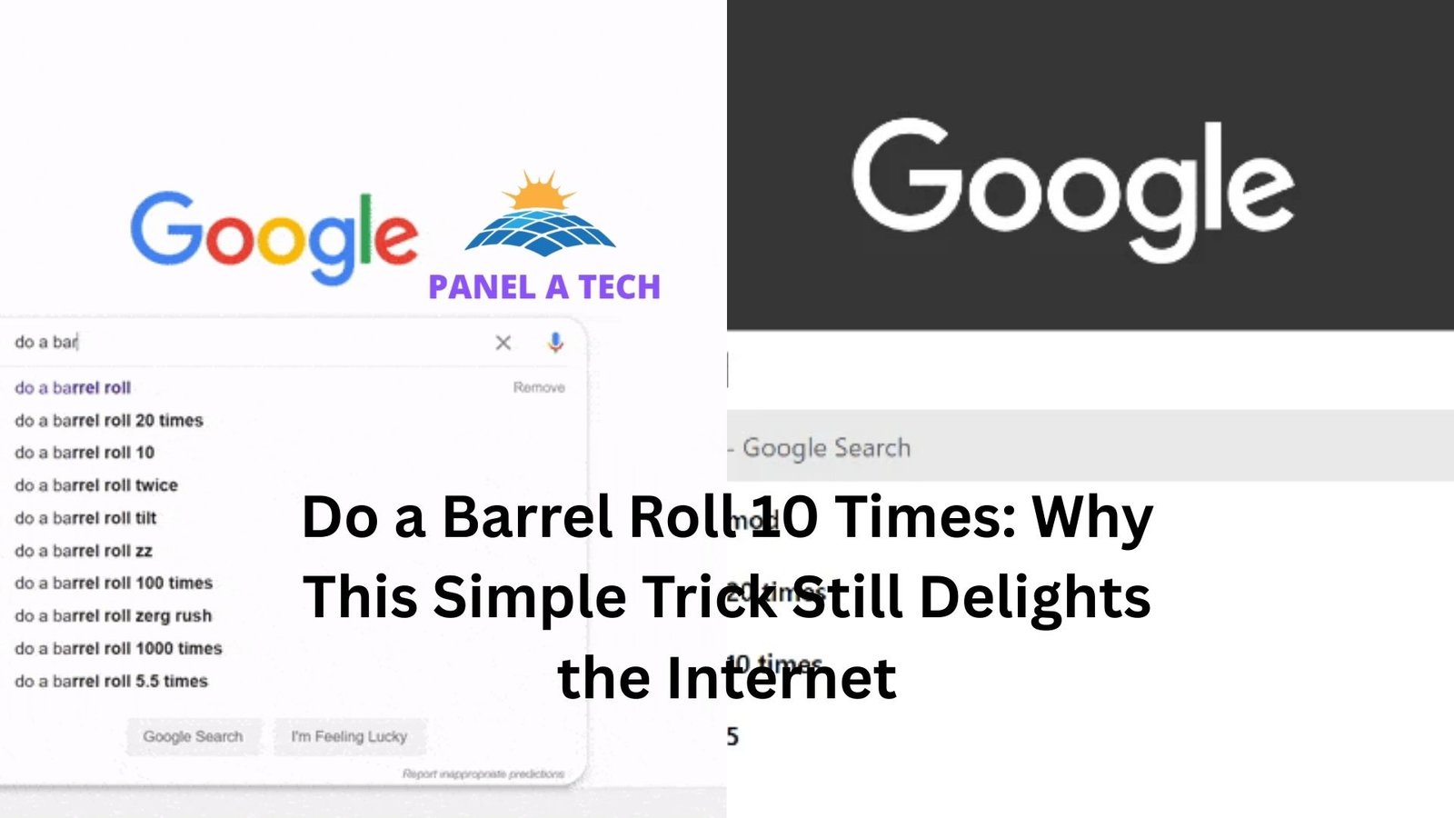 Do a Barrel Roll 10 Times: Why This Simple Trick Still Delights the Internet