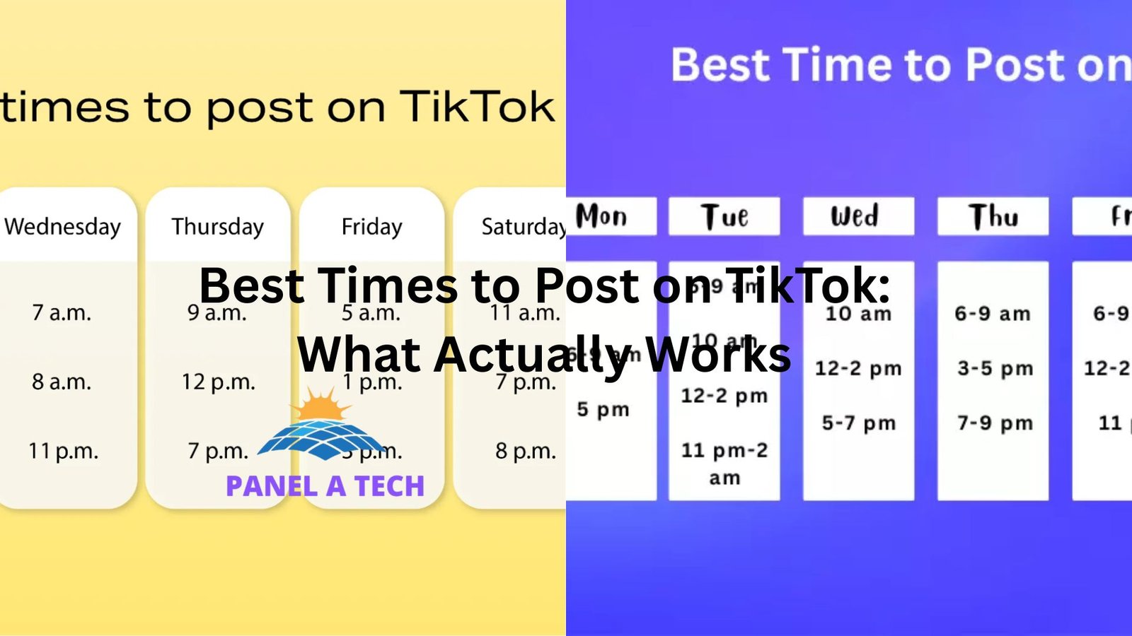 good times to post on tiktok
